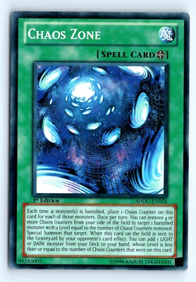 Yu-Gi-Oh Chaos Zone #SDDC-EN024 Structure Deck: Dragons Collide tcg LP-image