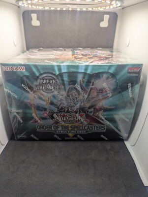 Yugioh Order of The Spellcasters 1st Edition Structure Deck BOX Faactory Sealed-image
