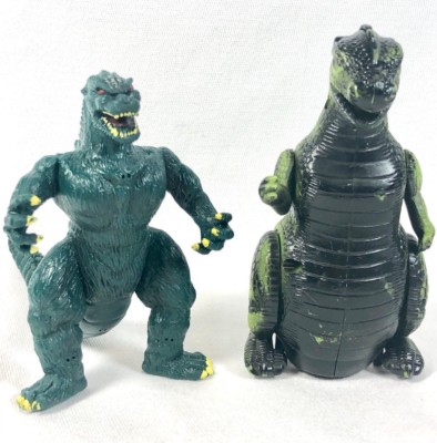 Soma Godzilla Figures Trendmasters 1992 Vintage Set of 2-image
