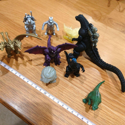 Various Godzilla Figures-image