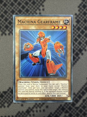 Yu-Gi-Oh! - Machina Gearframe  (SR10-EN005) - Structure Deck Mechanized Madness -image
