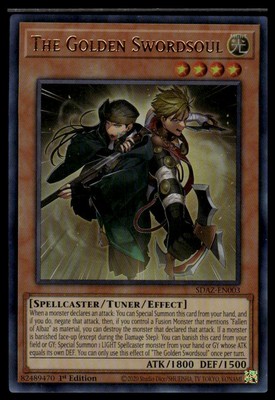 Structure Deck: Albaz Strike #SDAZ-EN003 The Golden Swordsoul-image