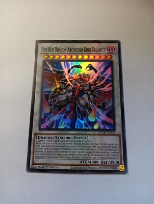 Yu-Gi-Oh! TCG Hot Red Dragon Archfiend King Calamity Structure Deck: the Crimson-image