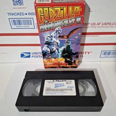 Godzilla Vs Mechagodzilla II VHS 1999 Gojira tai Mekagojira Toho Monster-image