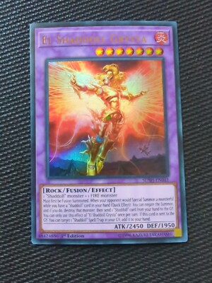 Yu-Gi-Oh! TCG El Shaddoll Grysta Structure Deck: Shaddoll Showdown SDSH-EN041 1…-image