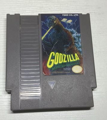 Godzilla: Monster of Monsters (Nintendo NES, 1989) Authentic, Tested/Works-image