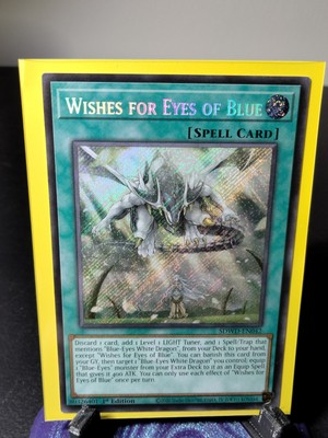 Wishes for Eyes of Blue ( Secret Rare) SDWD-EN042 Structure Deck:-image