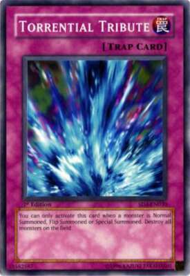 Yu-Gi-Oh! - Torrential Tribute  (SD4-EN030) - Structure Deck Fury from the Deep -image