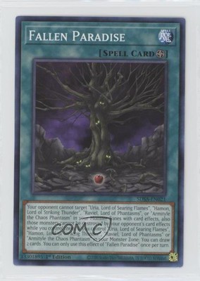 2020 Yu-Gi-Oh! - Structure Deck: Sacred Beasts 1st Edition Fallen Paradise 0ob9-image