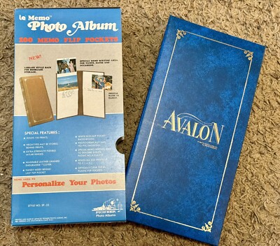 Vintage Pioneer SF-35 Le Memo Photo Album 100 Memo Flip Pockets 3.5