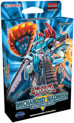 Yu-Gi-Oh! Mechanized Madness Structure Deck 1st Edition Sealed-image