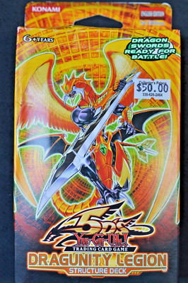 SEALED! YUGIOH 5D'S DRAGUNITY LEGION STRUCTURE DECK 1ST EDITION-image