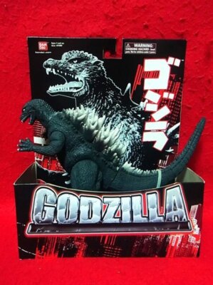 Action Figure Bandai Movie Monster USA Godzilla 2001 GMK Goji Soft Vinyl-image