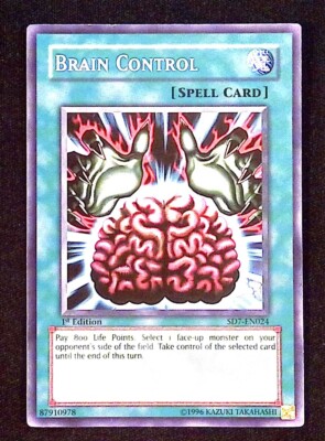 Brain Control YuGiOh Structure Deck: Invincible Fortress Spell Common-image