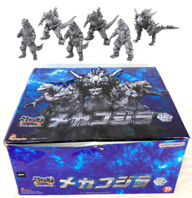 Mechagodzilla Hyper Modeling Trading Figures Box of 6 08GAS200-image