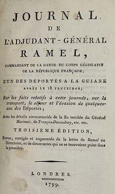 Jean Pierre Journal de / SUR LES FAITS RELATIFS CETTE JOURNEE SUR LA TRANSPORT-image