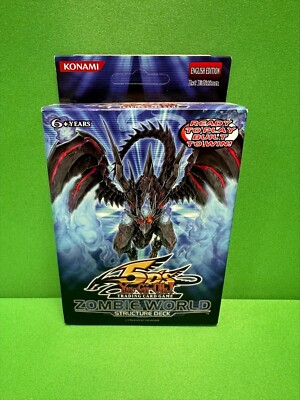 2008 Yugioh 5Ds Zombie World 1st Edition Structure Deck - New / Sealed-image