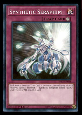 Yugioh Synthetic Seraphim #SR05-EN034 Structure Deck: Wave of Light LP-image