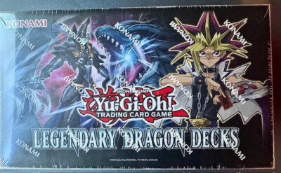Yugioh Legendary DRAGON Decks Box Set Brand New Factory Sealed!-image