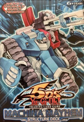 Yugioh Machina Mayhem Structure Deck 1st Edition Not Sealed-image