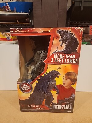 Giant Size Godzilla Jakks Pacific Deluxe Figure Over 40
