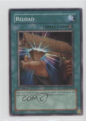 2005 Yu-Gi-Oh! Zombie Madness Structure Deck 1st Edition Reload #SD2-EN023 0l37-image