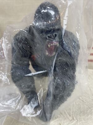 King Kong Gorilla Godzilla Movie ? Figure Hard Plastic New In Package-image