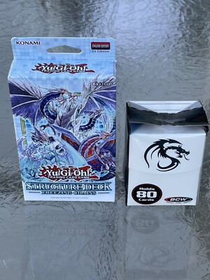 Freezing Chains Structure Deck | New | 1st Edition | + White Deck Box | YuGiOh!-image