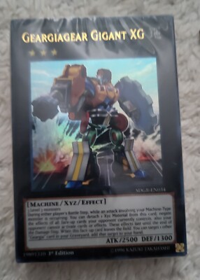 Yu-Gi-Oh TCG:  Geargia Rampage Structure Deck Factory Sealed *No Box*-image