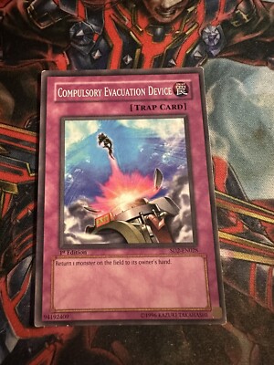 Yu-Gi-Oh! TCG Compulsory Evacuation Device Structure Deck SD2-EN028 1st Edition-image