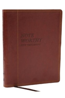 Thomas Nelson NoteWorthy New Testament: Read and Journal Through (Leather Bound)-image