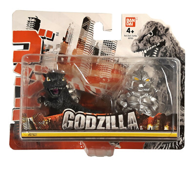 Chibi Godzilla & Mechagodzilla Mini Figure 2-Pack New in Package-image