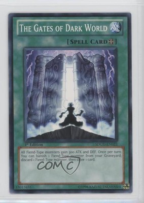 2011 Yu-Gi-Oh! Underworld Structure Deck 1st Edition The Gates of Dark World ds6-image