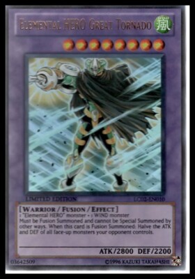 Structure Deck: HERO Strike #SDHS-EN045 Elemental HERO Great Tornado-image