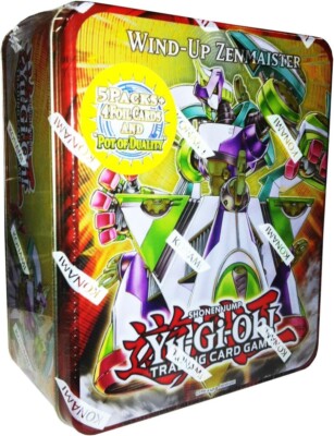 YUGIOH WIND-UP ZEN MIASTER TIN New *From Factory Sealed Case*-image