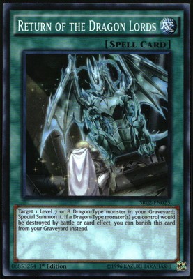 Yu-Gi-Oh! Structure Deck Rise of True Dragons Return of Dragon Lords SDRE-EN025-image