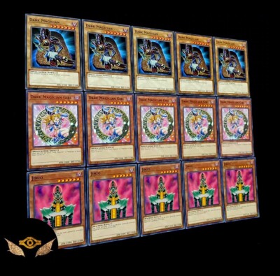 YUGIOH 100 CARDS • DARK MAGICIAN • ULTRA RARES & SUPER RARES • NO DUPLICATE • NM-image