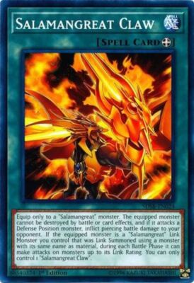 Salamangreat Claw - SDSB-EN024 - Common - 1st Edition NM YuGiOh!  Structure Deck-image
