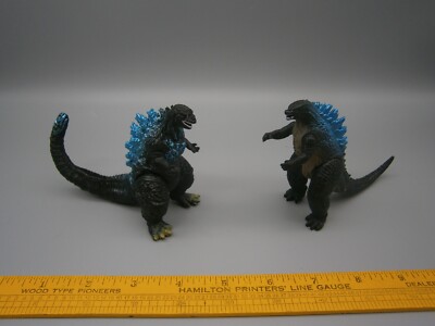 Godzilla Monster Figures 3.5” Set of 2 Toys-image