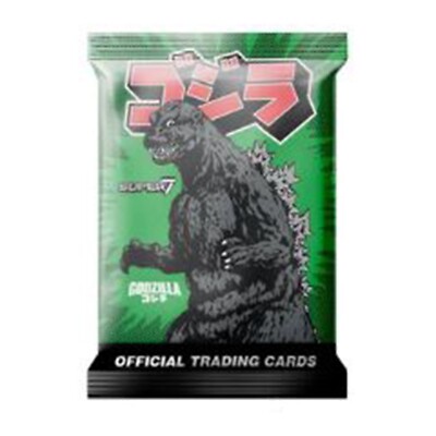 Super7 Toho Showa Series 1 Trading Card Booster Pack NEW IN STOCK-image