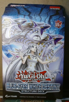 Blue Eyes White Destiny Structure Deck SDWD Sealed Cards  open Box NO PROMO Card-image