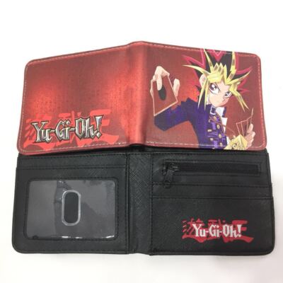 Yu-Gi-Oh Duel Links Wallet Leather PU Bifold Wallet Coin Money Cilp-image
