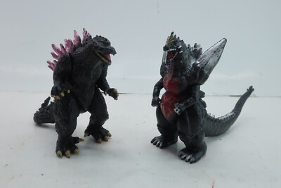 Godzilla Spacegozilla & Pink Evolved Godzilla 3