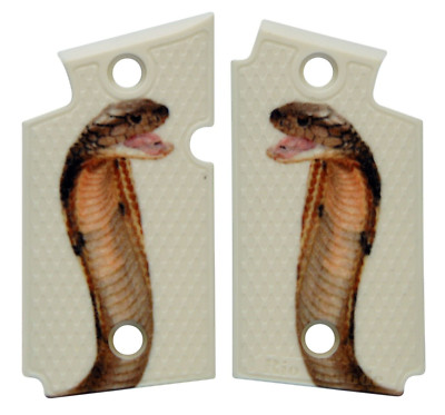Cobra on Matte Faux Ivory Custom Sig Sauer P938 Grips-image