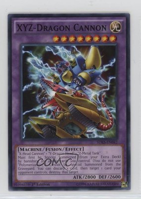 XYZ-Dragon Cannon 1st Ed. YuGiOh Structure Deck: Seto Kaiba #SDKS-EN042 0su9-image