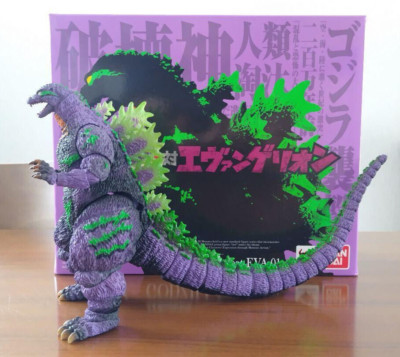 BANDAI S.H.MonsterArts GODZILLA feat. EVA-01 Evangelion Tamashii Web Exclusive-image
