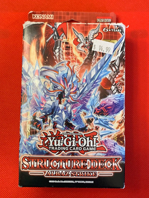 Konami Yu-Gi-Oh! TCG Structure Deck Albaz Strike Trading Card Game - 44 Cards-image