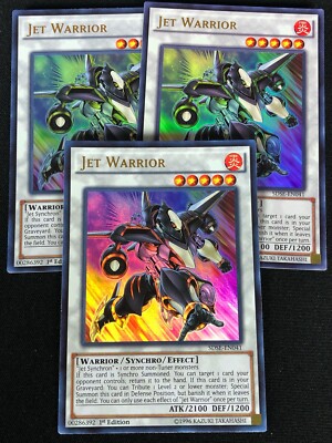YUGIOH JET WARRIOR SDSE-EN041 1ST ULTRA X3 (NM)-image