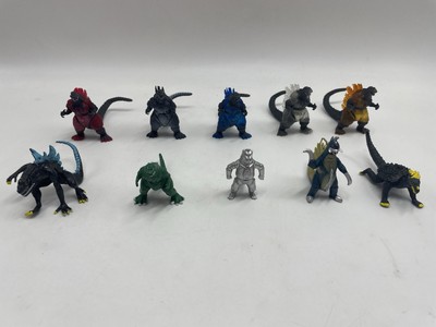 Godzilla 2.5” Collectible Mini Action Figures Lot of 10 (Gigan, Anguirus...)-image
