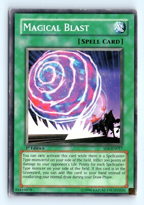 Yu-Gi-Oh Magical Blast #SD6-EN017 Structure Deck: Spellcaster's Judgment tcg LP-image